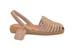 ALMAGRO MINORCHINA IN PELLE VAQUETILLA LINO